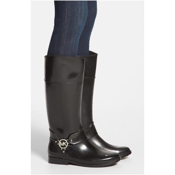 michael kors rubber rain boots